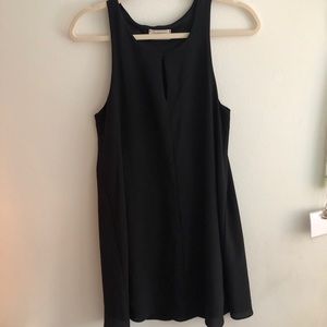 Classic Black Dress with Key Hole Detail